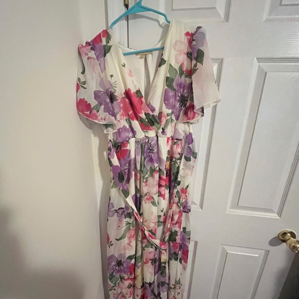 Floral Maxi Dress - Maternity